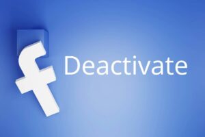 How to deactivate facebook account