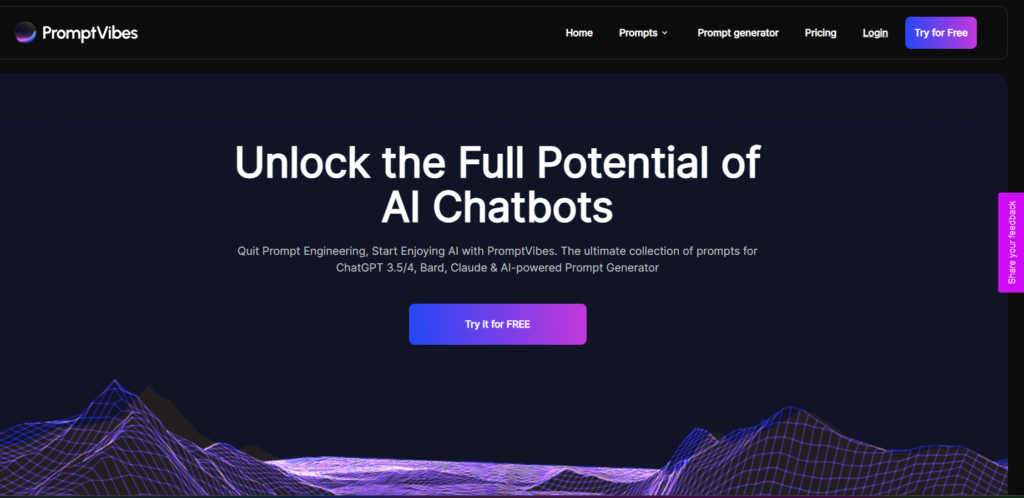 Prompt Vibes :: Free AI tool for ChatGPT prompts
